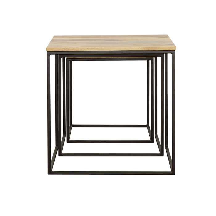 Belcourt Nesting Table Set - Casa Morelos / Coahuila Furniture (Oklahoma City, OK)