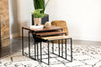 Belcourt Nesting Table Set - Casa Morelos / Coahuila Furniture (Oklahoma City, OK)