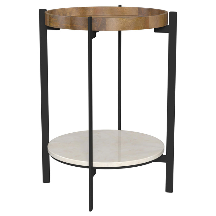 Adhvik End Table - Casa Morelos / Coahuila Furniture (Oklahoma City, OK)