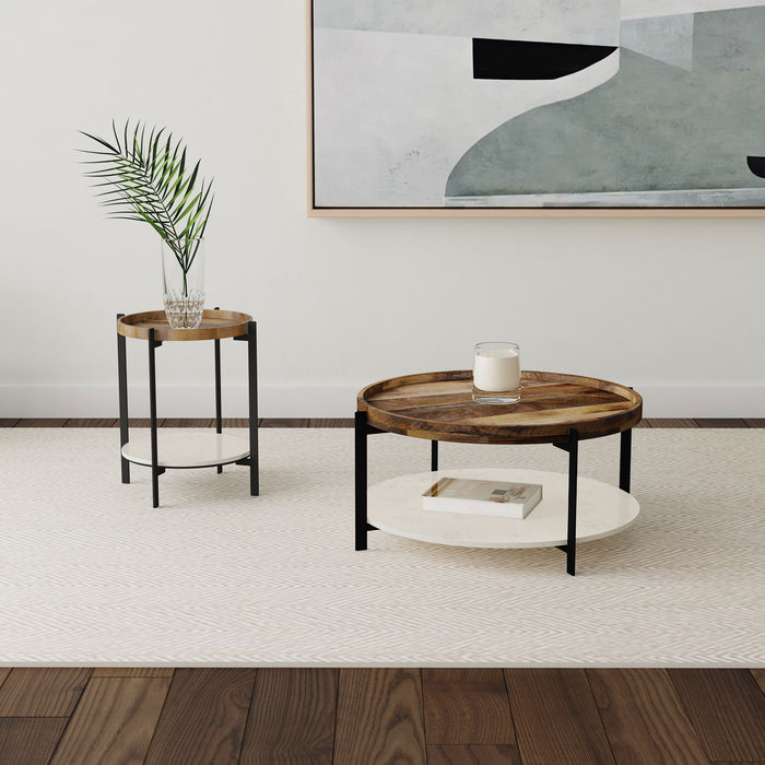 Adhvik End Table - Casa Morelos / Coahuila Furniture (Oklahoma City, OK)