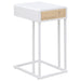 Amherst 1-drawer Radio Weave Cane Metal Side Table - Casa Morelos / Coahuila Furniture (Oklahoma City, OK)