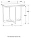Elyna Side Table - Casa Morelos / Coahuila Furniture (Oklahoma City, OK)