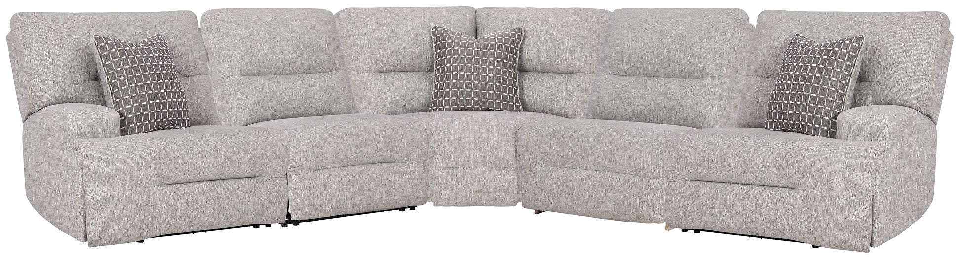 Acklen Place Power Reclining Sectional - Casa Morelos / Coahuila Furniture (Oklahoma City, OK)
