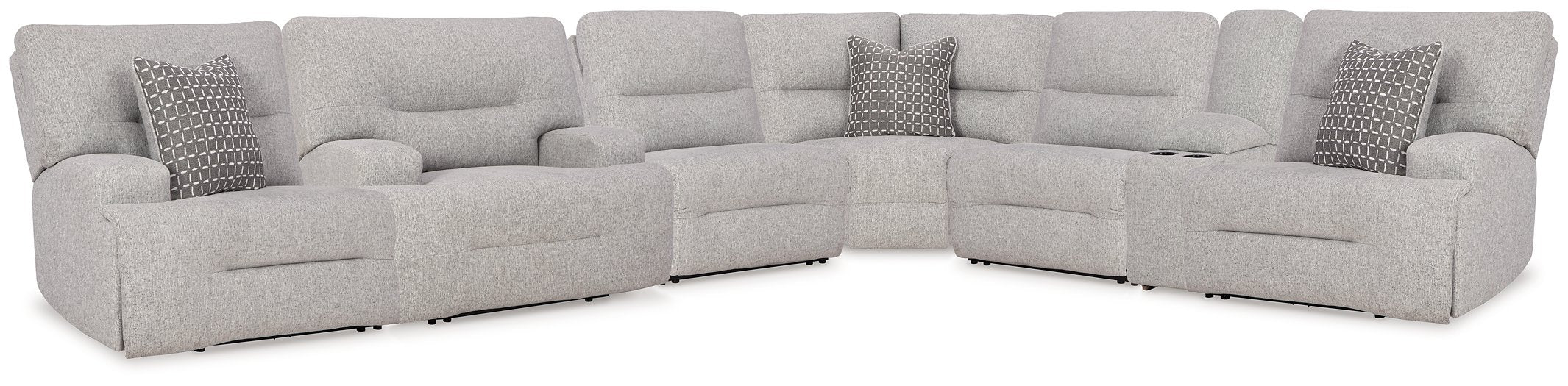 Acklen Place Power Reclining Sectional - Casa Morelos / Coahuila Furniture (Oklahoma City, OK)