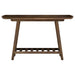 Ornelas 46-inch Console Table with Slatted Shelf Mango Brown - Casa Morelos / Coahuila Furniture (Oklahoma City, OK)