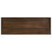 Ornelas 46-inch Console Table with Slatted Shelf Mango Brown - Casa Morelos / Coahuila Furniture (Oklahoma City, OK)