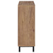 Teller 2-door Shoe Storage Cabinet Natural Oak - Casa Morelos / Coahuila Furniture (Oklahoma City, OK)