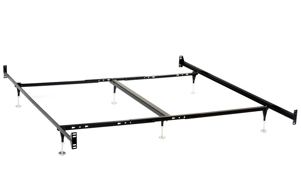 Esme California King, E.King, Queen, Twin Over Full Bed Frame Black - Casa Morelos / Coahuila Furniture (Oklahoma City, OK)