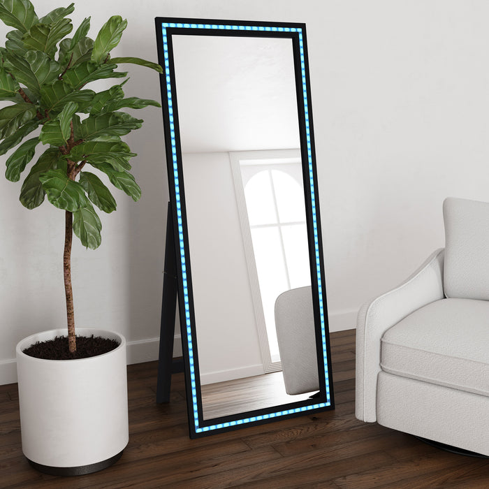 Windrose Standing Mirror - Casa Morelos / Coahuila Furniture (Oklahoma City, OK)