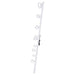 Zayan 32 x 71 Inch Floor Mirror LED Lighting White Gloss - Casa Morelos / Coahuila Furniture (Oklahoma City, OK)