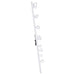 Zayan 32 x 71 Inch Floor Mirror LED Lighting White Gloss - Casa Morelos / Coahuila Furniture (Oklahoma City, OK)