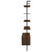 Owens 3-piece 96-inch Wall Mounted Bookshelf Set Walnut - Casa Morelos / Coahuila Furniture (Oklahoma City, OK)
