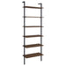 Owens 3-piece 96-inch Wall Mounted Bookshelf Set Walnut - Casa Morelos / Coahuila Furniture (Oklahoma City, OK)