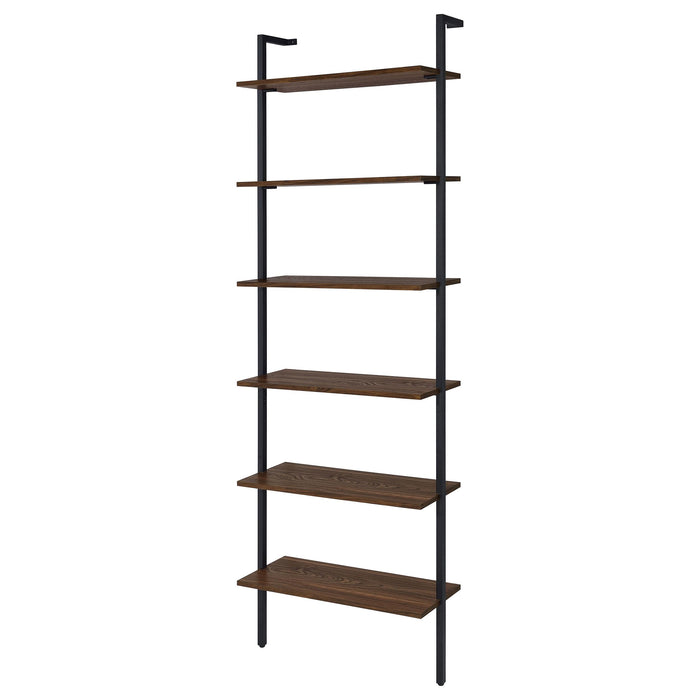 Owens 3-piece 96-inch Wall Mounted Bookshelf Set Walnut - Casa Morelos / Coahuila Furniture (Oklahoma City, OK)