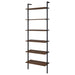 Owens 3-piece 96-inch Wall Mounted Bookshelf Set Walnut - Casa Morelos / Coahuila Furniture (Oklahoma City, OK)