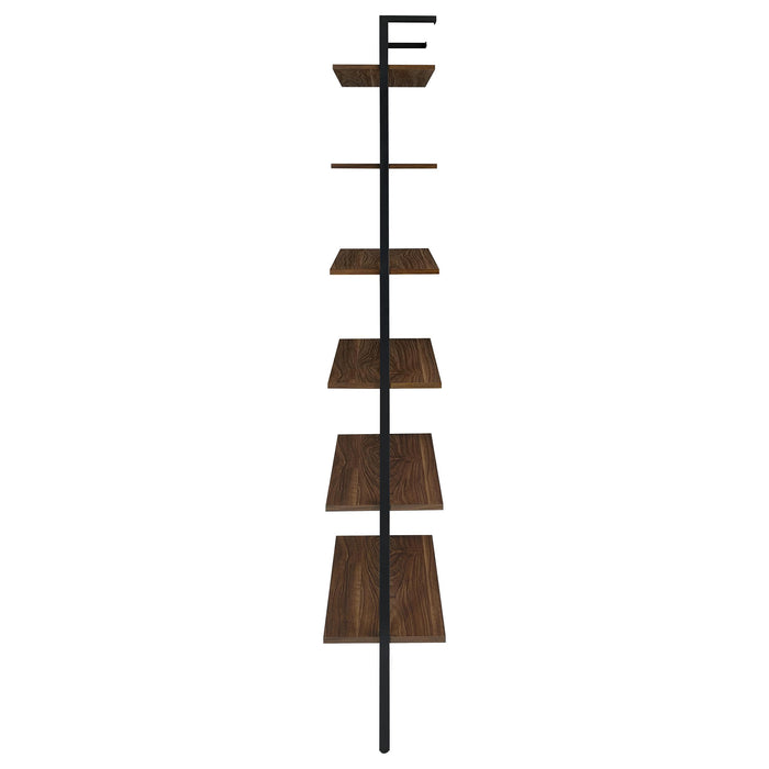 Owens 3-piece 96-inch Wall Mounted Bookshelf Set Walnut - Casa Morelos / Coahuila Furniture (Oklahoma City, OK)