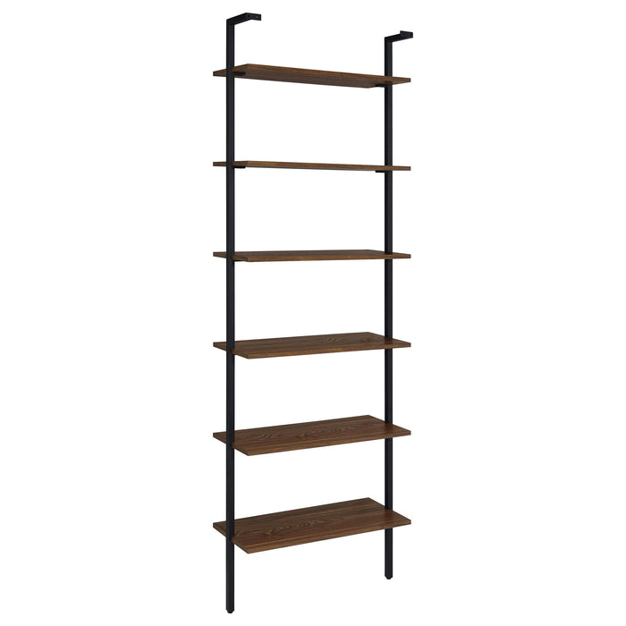 Owens 3-piece 96-inch Wall Mounted Bookshelf Set Walnut - Casa Morelos / Coahuila Furniture (Oklahoma City, OK)