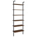 Owens 3-piece 96-inch Wall Mounted Bookshelf Set Walnut - Casa Morelos / Coahuila Furniture (Oklahoma City, OK)
