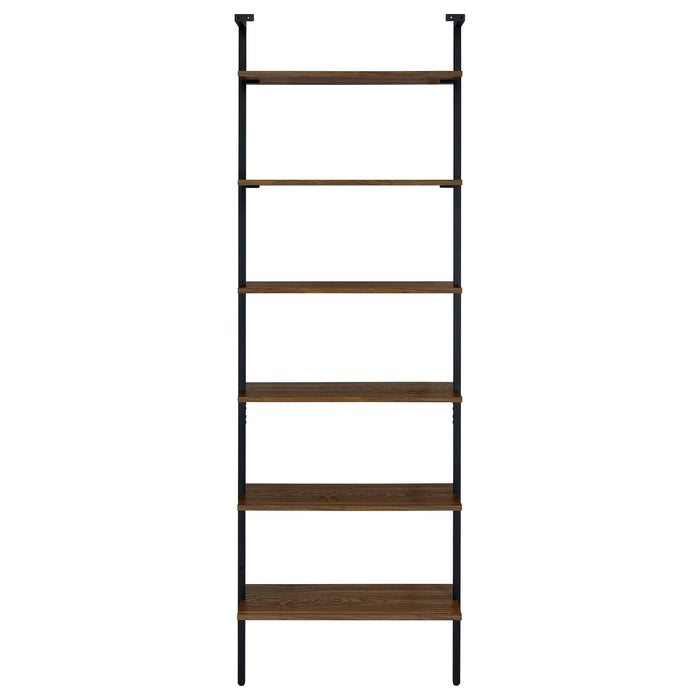 Owens 3-piece 96-inch Wall Mounted Bookshelf Set Walnut - Casa Morelos / Coahuila Furniture (Oklahoma City, OK)