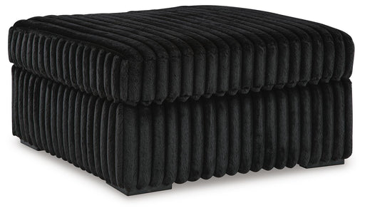 Midnight-Madness Oversized Accent Ottoman - Casa Morelos / Coahuila Furniture (Oklahoma City, OK)