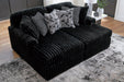 Midnight-Madness Super Chaise - Casa Morelos / Coahuila Furniture (Oklahoma City, OK)
