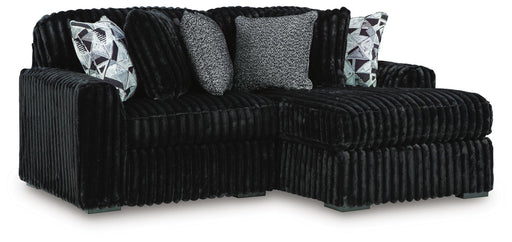 Midnight-Madness Sectional with Chaise - Casa Morelos / Coahuila Furniture (Oklahoma City, OK)
