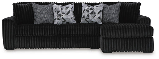 Midnight-Madness Sectional Sofa with Chaise - Casa Morelos / Coahuila Furniture (Oklahoma City, OK)