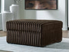Midnight-Madness Oversized Accent Ottoman - Casa Morelos / Coahuila Furniture (Oklahoma City, OK)