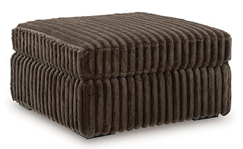 Midnight-Madness Oversized Accent Ottoman - Casa Morelos / Coahuila Furniture (Oklahoma City, OK)