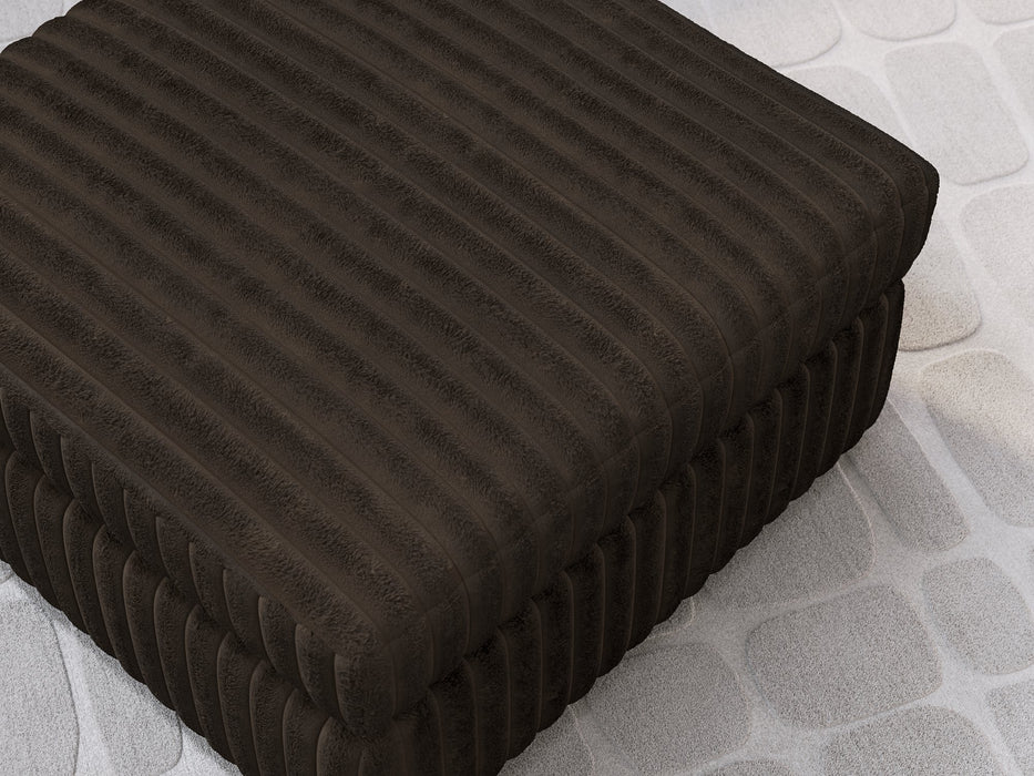 Midnight-Madness Oversized Accent Ottoman - Casa Morelos / Coahuila Furniture (Oklahoma City, OK)