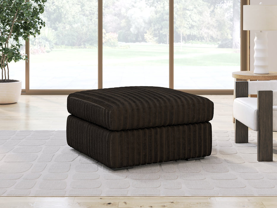 Midnight-Madness Oversized Accent Ottoman - Casa Morelos / Coahuila Furniture (Oklahoma City, OK)