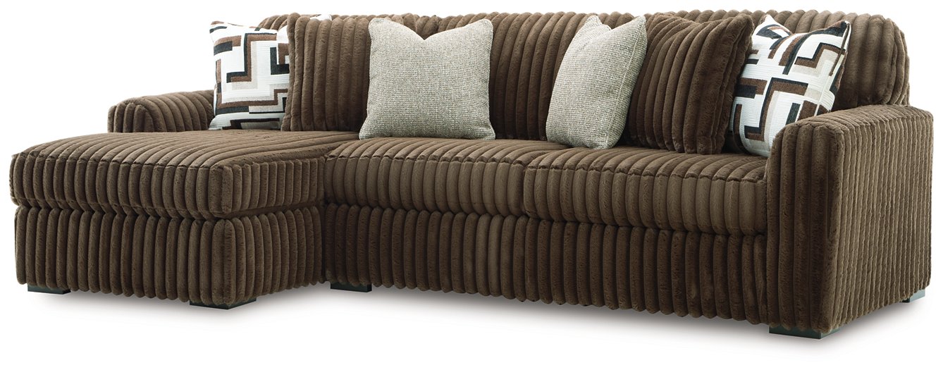 Midnight-Madness Sectional Sofa with Chaise - Casa Morelos / Coahuila Furniture (Oklahoma City, OK)
