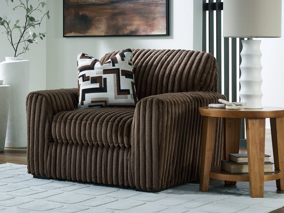 Midnight-Madness Oversized Chair - Casa Morelos / Coahuila Furniture (Oklahoma City, OK)
