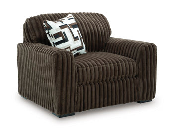 Midnight-Madness Oversized Chair - Casa Morelos / Coahuila Furniture (Oklahoma City, OK)