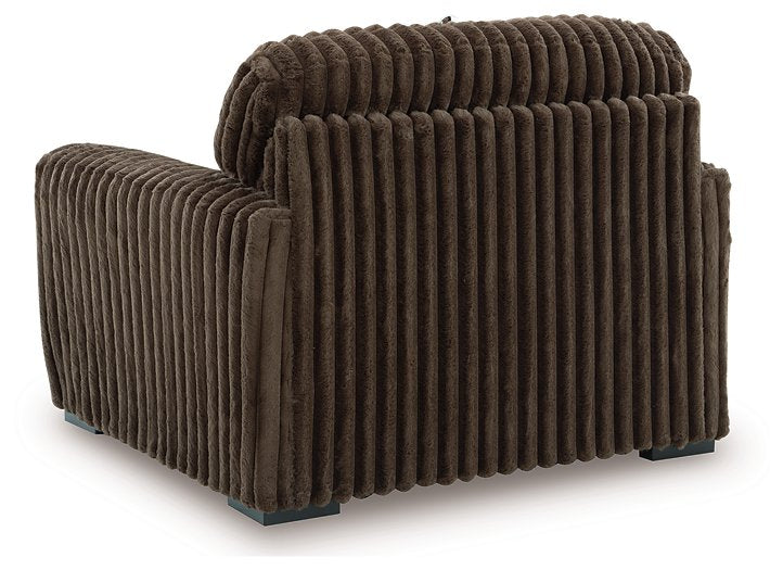 Midnight-Madness Oversized Chair - Casa Morelos / Coahuila Furniture (Oklahoma City, OK)