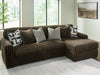 Midnight-Madness Sectional Sofa with Chaise - Casa Morelos / Coahuila Furniture (Oklahoma City, OK)