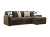 Midnight-Madness Sectional Sofa with Chaise - Casa Morelos / Coahuila Furniture (Oklahoma City, OK)