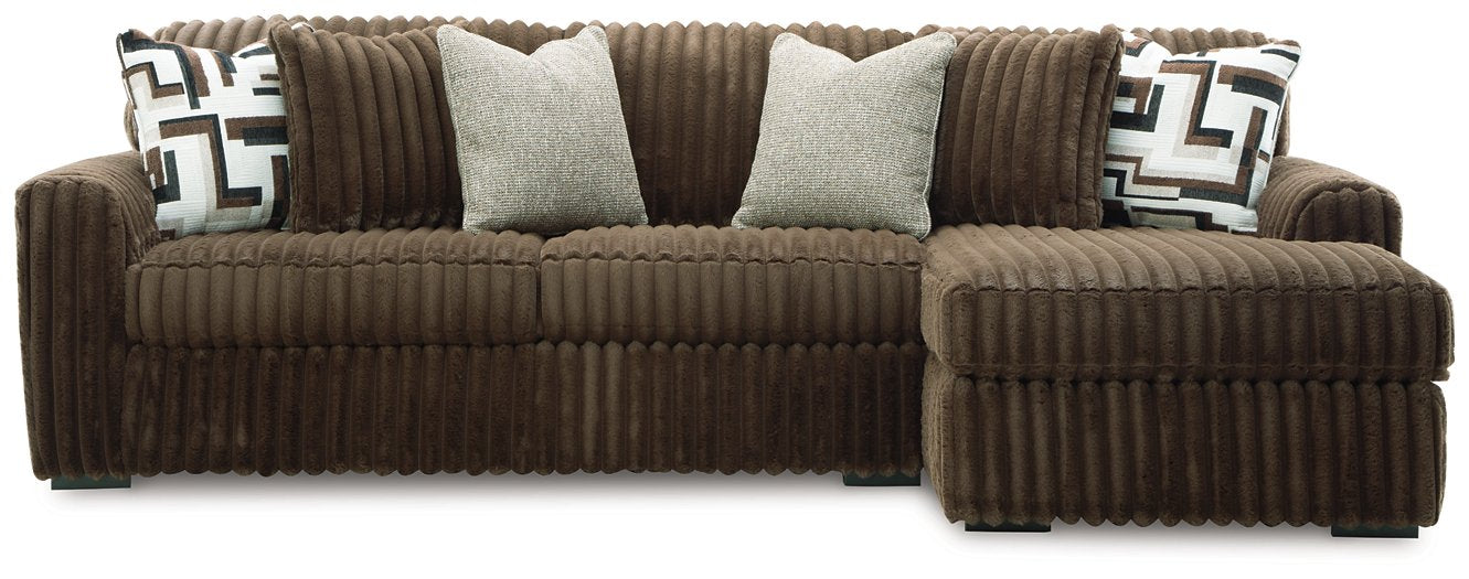 Midnight-Madness Sectional Sofa with Chaise - Casa Morelos / Coahuila Furniture (Oklahoma City, OK)