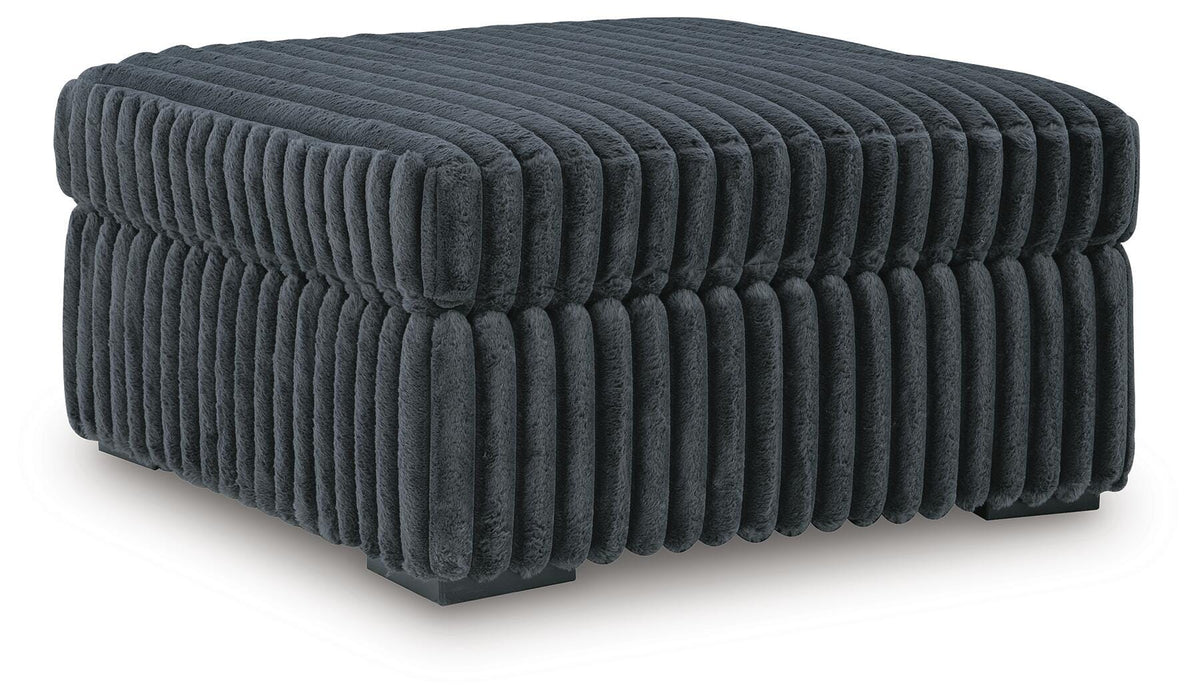 Midnight-Madness Oversized Accent Ottoman - Casa Morelos / Coahuila Furniture (Oklahoma City, OK)