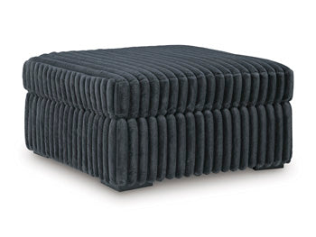 Midnight-Madness Oversized Accent Ottoman - Casa Morelos / Coahuila Furniture (Oklahoma City, OK)