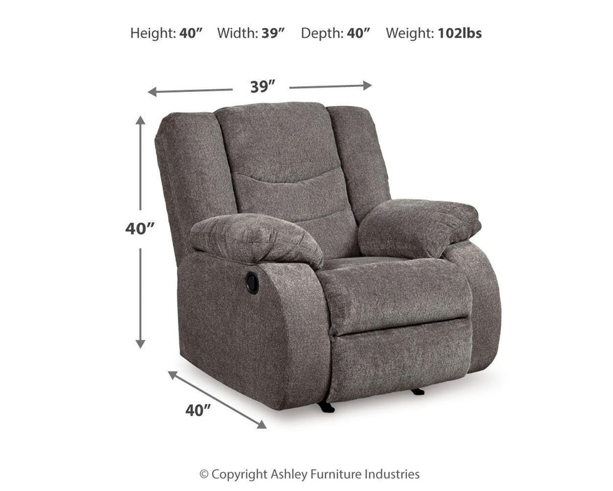 Tulen Recliner - Casa Morelos / Coahuila Furniture (Oklahoma City, OK)