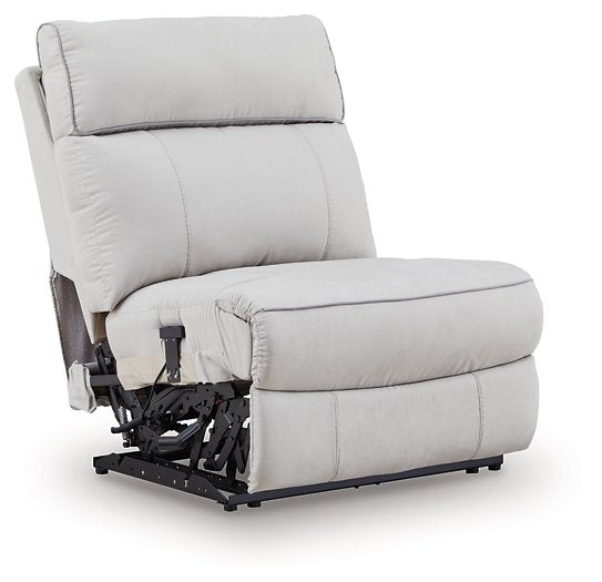 Social Pointe Reclining Sectional with Storage Console - Casa Morelos / Coahuila Furniture (Oklahoma City, OK)
