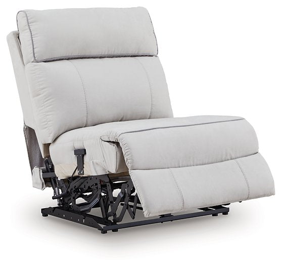 Social Pointe Reclining Sectional with Storage Console - Casa Morelos / Coahuila Furniture (Oklahoma City, OK)