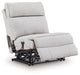 Social Pointe Reclining Sectional with Storage Console - Casa Morelos / Coahuila Furniture (Oklahoma City, OK)