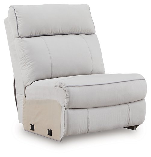 Social Pointe Reclining Sectional with Storage Console - Casa Morelos / Coahuila Furniture (Oklahoma City, OK)