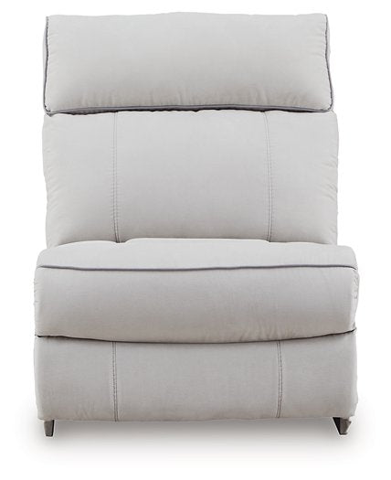 Social Pointe Reclining Sectional with Storage Console - Casa Morelos / Coahuila Furniture (Oklahoma City, OK)