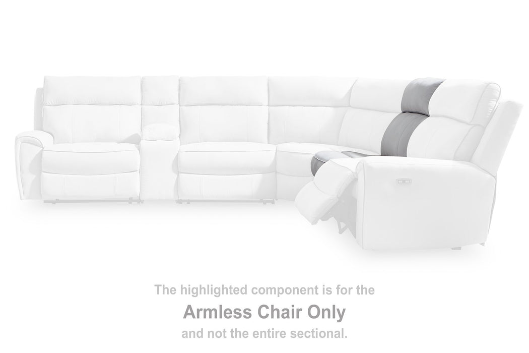 Social Pointe Reclining Sectional with Storage Console - Casa Morelos / Coahuila Furniture (Oklahoma City, OK)
