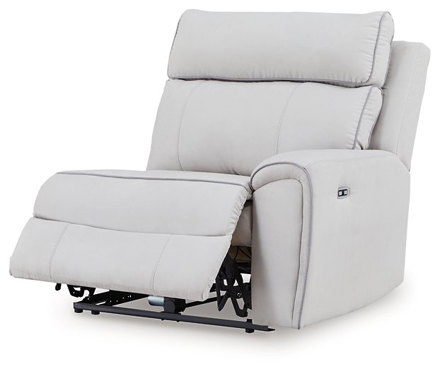 Social Pointe Reclining Sectional with Storage Console - Casa Morelos / Coahuila Furniture (Oklahoma City, OK)