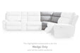 Social Pointe Reclining Sectional with Storage Console - Casa Morelos / Coahuila Furniture (Oklahoma City, OK)