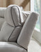 Social Pointe Reclining Sectional with Storage Console - Casa Morelos / Coahuila Furniture (Oklahoma City, OK)